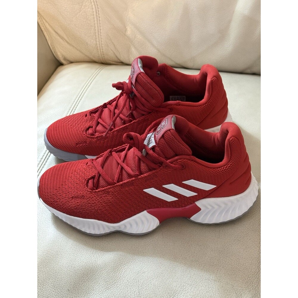NC STATE WOLFPACK X Adidas Pro Boune Basketball SNEAKE Men Sz 8  NORTH CAROLINA